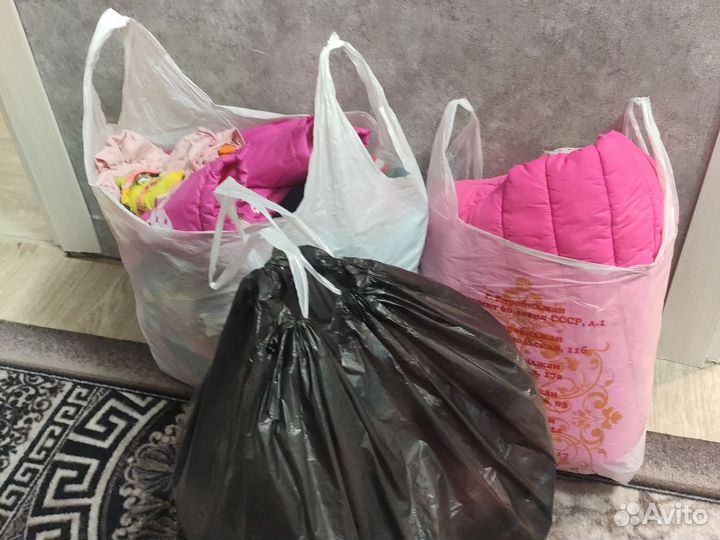 Детские вещи пакетом для девочки