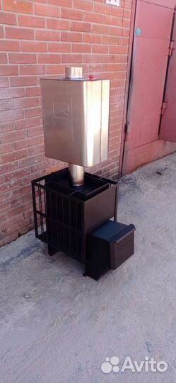 Печь дровяная для бани