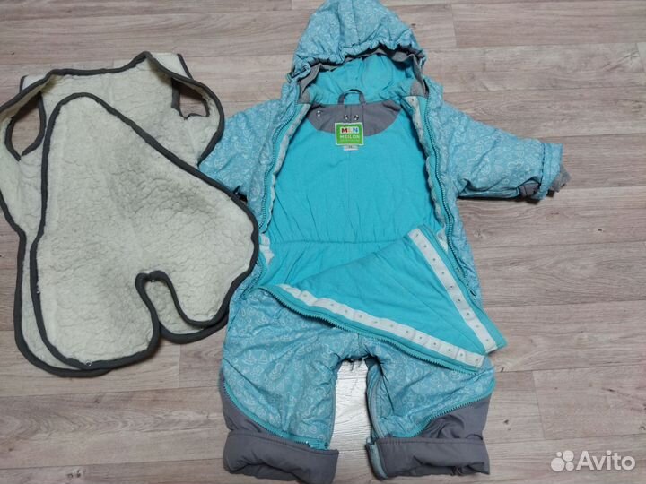 Детский комбинезон-трансформер демисезон/зима