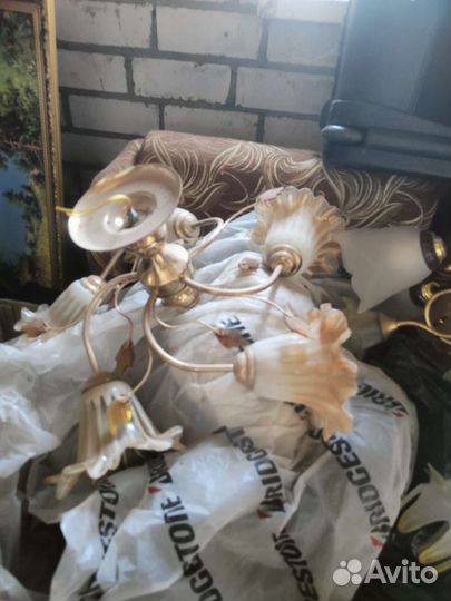 Люстра потолочная