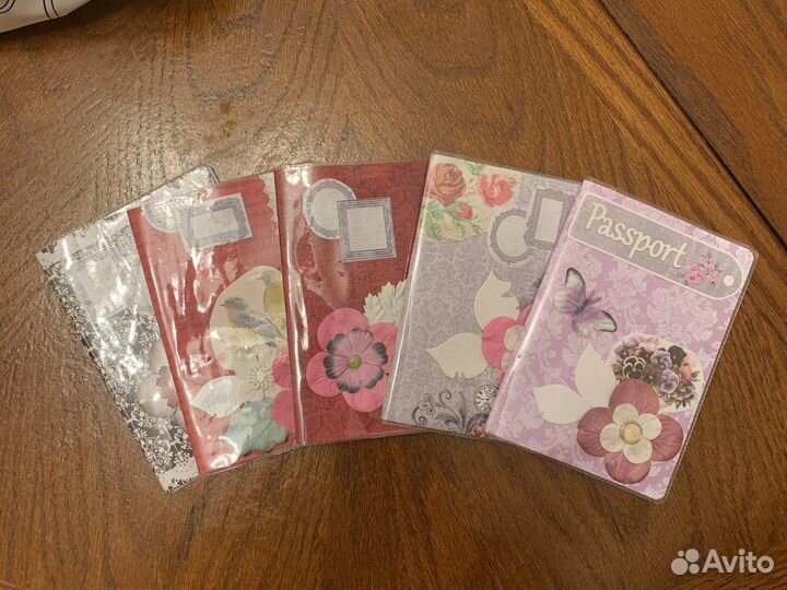 Обложка ручной работы на паспорт