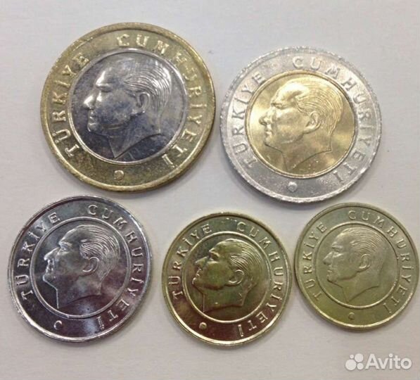 Монеты Турции