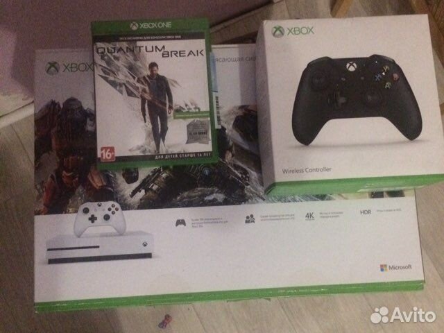 Xbox One s 1tb с играми