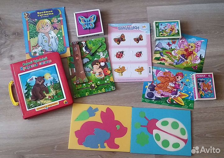 Развивающие книги и игры 1+