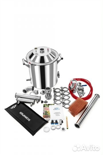 Самогонный аппарат Шнапсер хо4 М 37л, Люкс