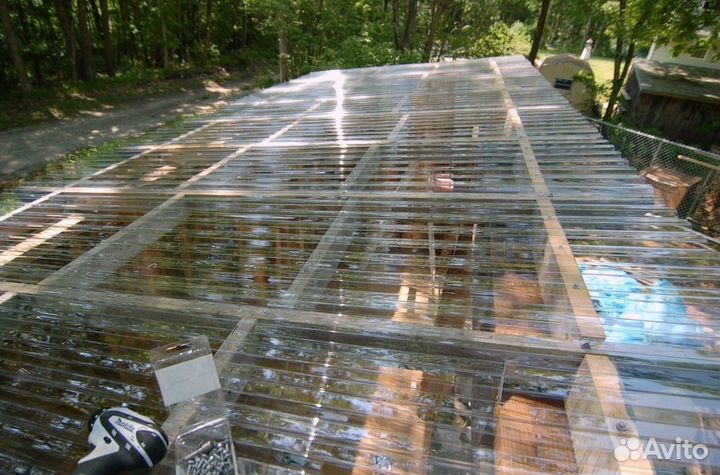 Профилированный поликарбонат (кровельный)