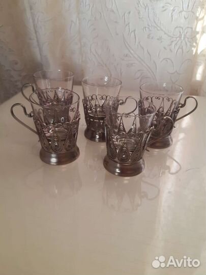 Стопка в подстаканнике СССР