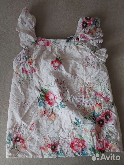 Вещи летние пакетом на девочку 2-3 года 98 см