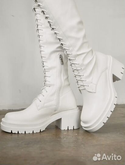 Сапоги ботфорты