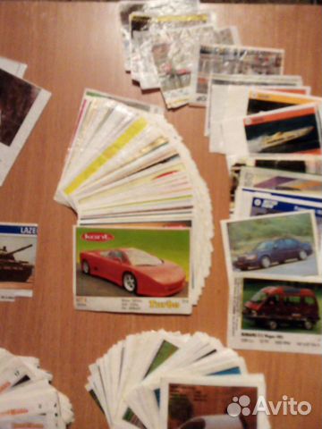 Фантики от жвачек