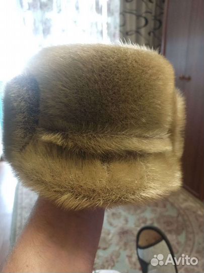 Шапка мужская из нерпы