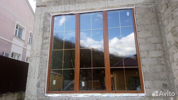 Остекление коттеджей под ключ