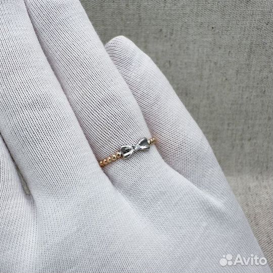 Кольцо с фианитом. Размер 17,5, №Z550140N2