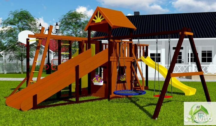 Детская площадка для всей семьи