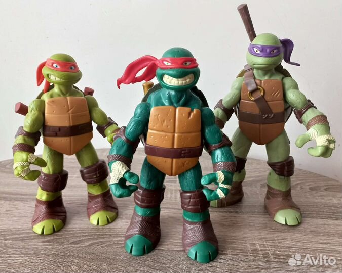 Черепашки ниндзя маски и фигурки