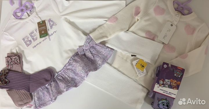 Комплект вещей на девочку 3 года 98 см