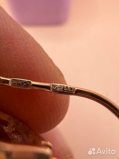 Золотые серьги в идеале 585