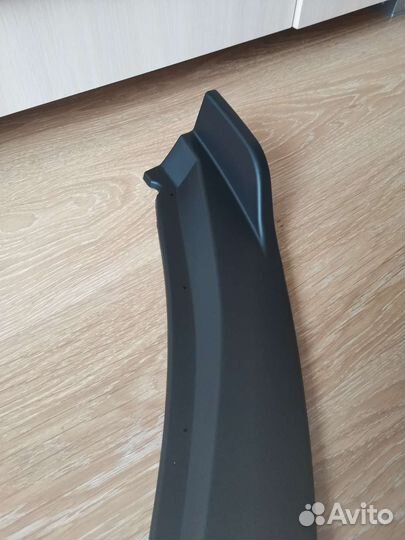 Сплиттер переднего бампера Октавия А7