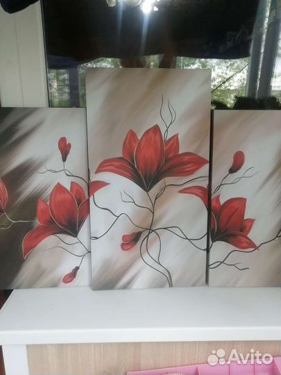 Модульная картина бу