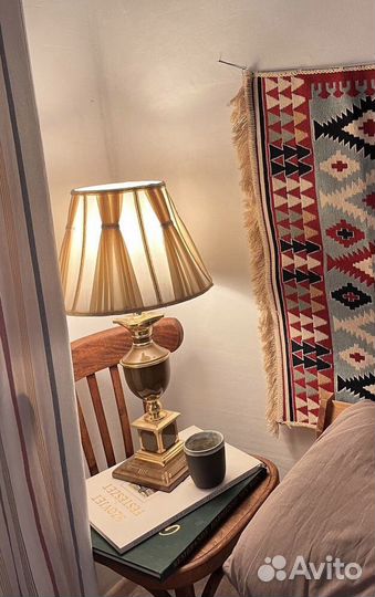 Лампа настольная винтажная