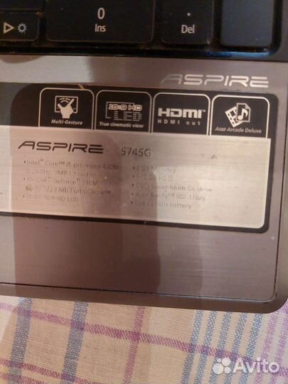 Ноутбук acer