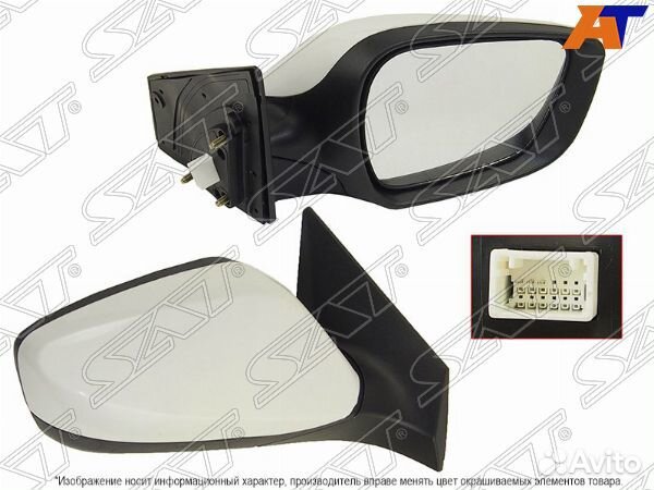 Зеркало hyundai elantra