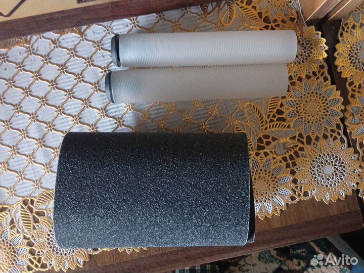 Самокат tech team voodoo + новые грипсы и шкурка