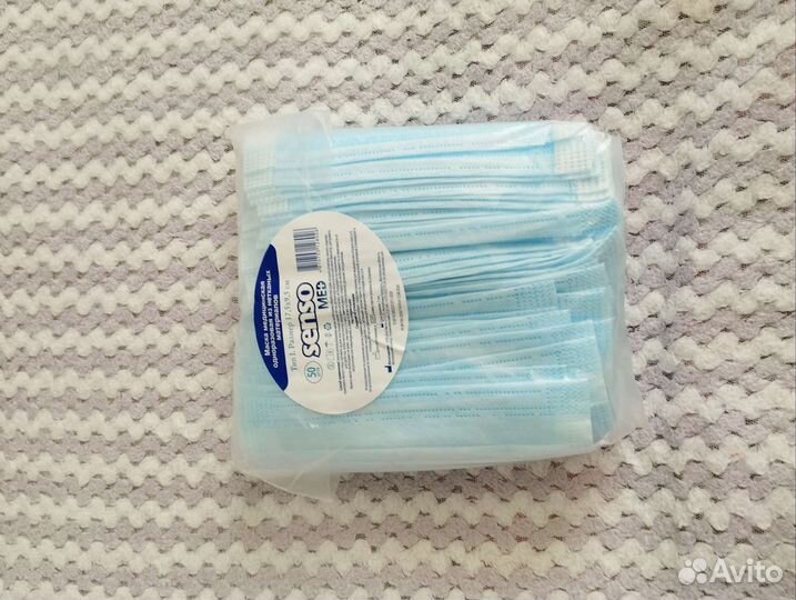 Маска медицинская 1 уп