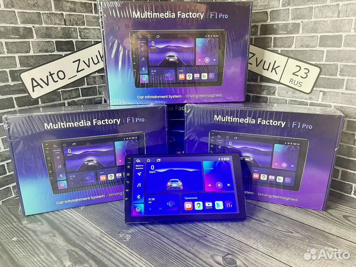 Магнитола android Multimedia Factory F1 Pro 9