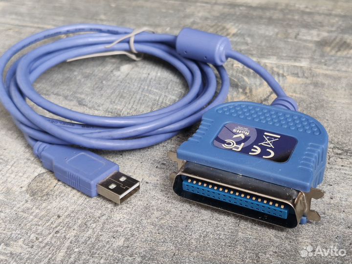 Кабель-переходник для принтера usb-lpt