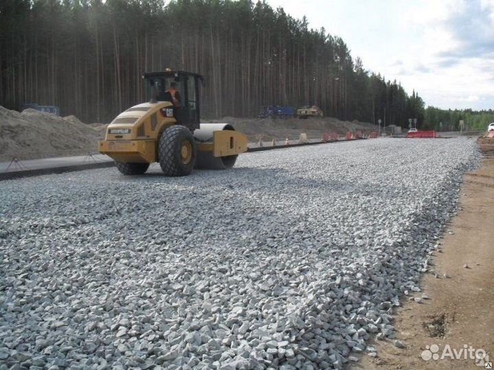 Щебень отсев гранитный