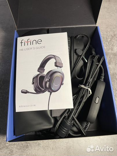 Наушники Fifine Gaming Headsets ANC black