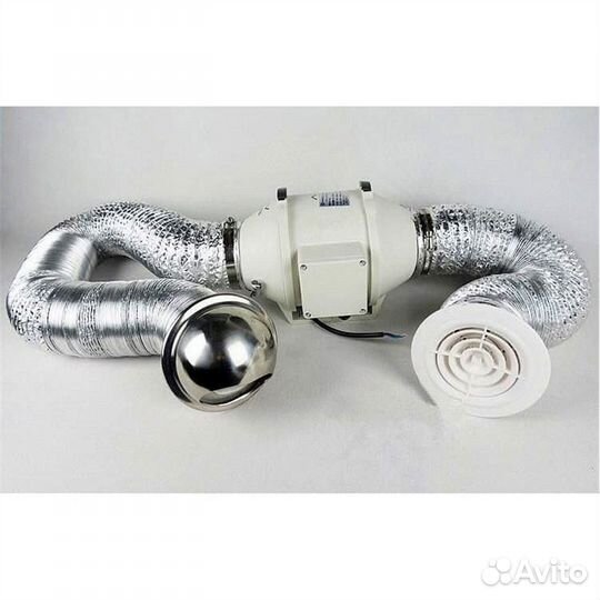 Канальный вентилятор 100 220кубов