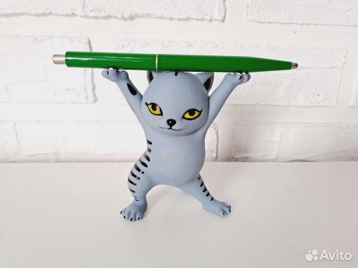 Котик подставка для ручки