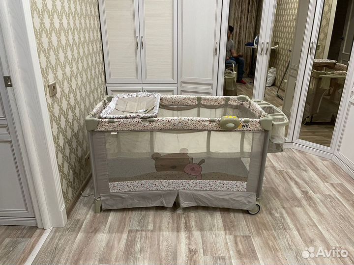 Манеж кровать