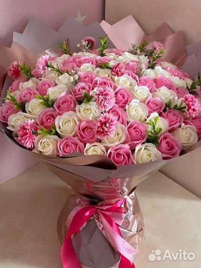 Мыльные букеты