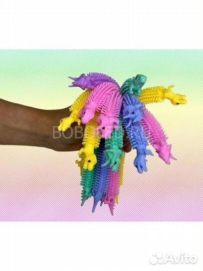 Тянучка единорог оптом (набор 50 шт)