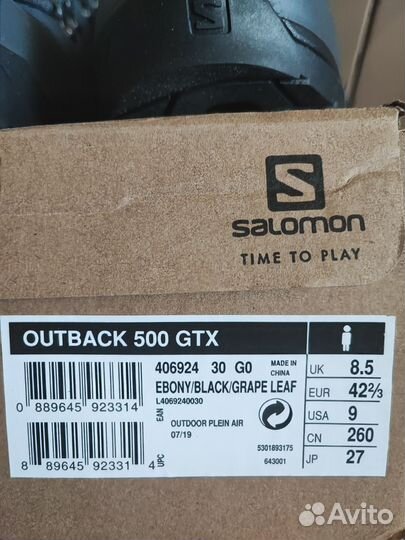 Ботинки Salomon OUTback 500 GTX