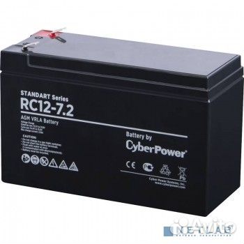 CyberPower Аккумуляторная батарея RC 12-7.2 12V/7