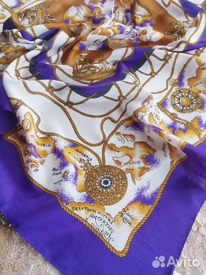 Стильный винтаж платок италия