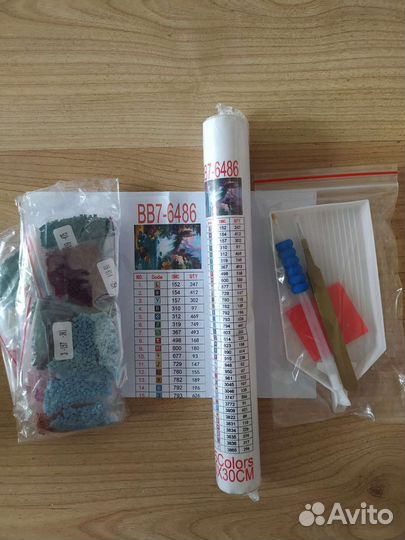 Алмазная живопись картина мозаика по номерам