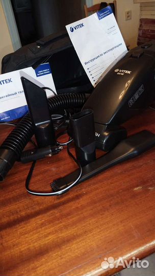 Автомобильный пылесос аккумуляторный