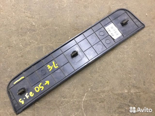 Накладка порога Хундай Санта Фе (CM) 2005-2012 г