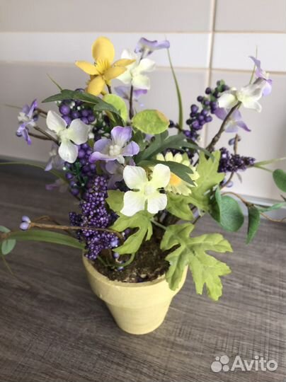 Искусственные цветы для декора