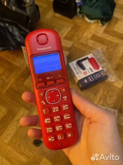 Новый домашний стационарный телефон Panasonic