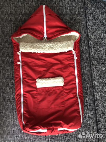 Демисезонный конверт в коляску на рост 62/68/74/80