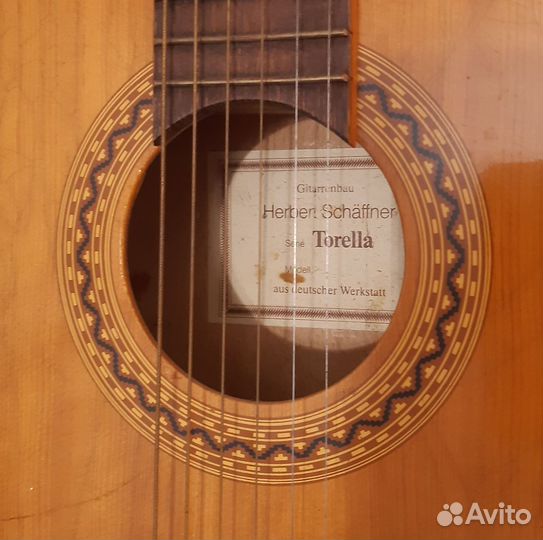 Гитара Torella (Herbert Schäffner)
