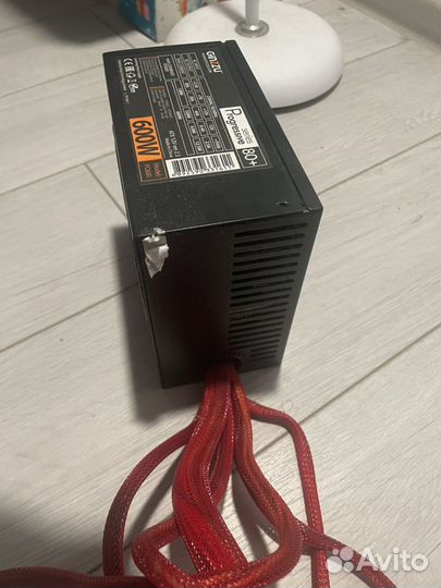 Блок питания Ginzzu PC600 600w