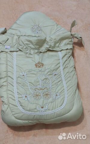 Конверт одеяло на выписку зима