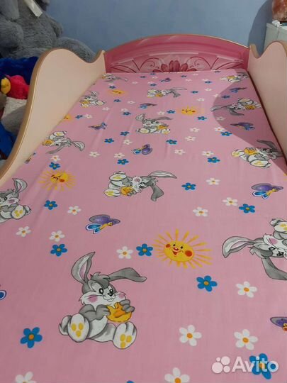 Новая Кровать машина для девочки